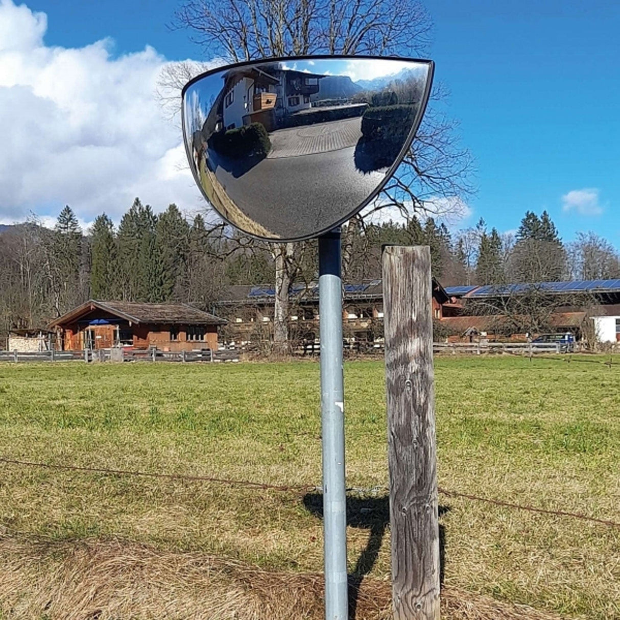 Max Semi-Circle Acrylic Observation Mirror