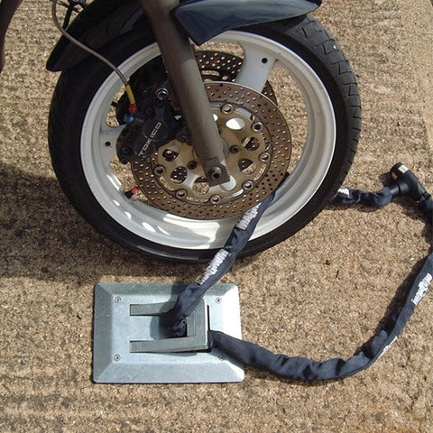 Motorcycle Security Locking Loop - Bolt Down