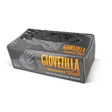 Powder-free Nitrile gloves for chemical resistance, black