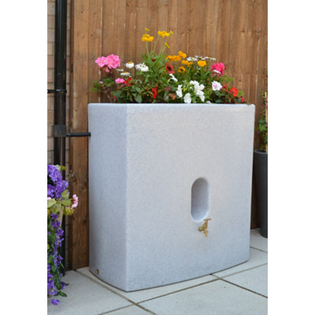 Oasis Water Butt with Double Planter