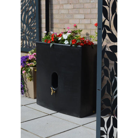 Oasis Water Butt with Double Planter