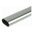 Oval Chrome Tube
