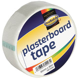 High-quality Plasterboard Tape for reinforcing joints and repairing cracks. Provides reinforcement, corrosion resistance, and is odourless. Also known as scrim tape. Not fire-resistant.