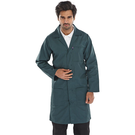 Poly Cotton Warehouse Coat