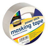 General Purpose Masking Tape - Ideal for Window and Skirting Board Protection - Perfect for Painting, Decorating, and Spraying - Easy Application - Not Recommended for Walls - Try Blue Masking Tape for Professional Results