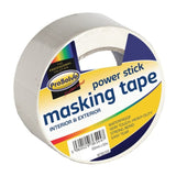 General Purpose Masking Tape - Protects Windows, Skirting Boards - Ideal for Painting, Decorating, Spraying - Easy Application - Not for Walls - Try Blue Masking Tape