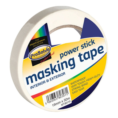General Purpose Masking Tape - Ideal for Window and Skirting Board Protection - Perfect for Painting, Decorating, and Spraying - Easy Application - Not Recommended for Walls - Try Blue Masking Tape for Professional Results