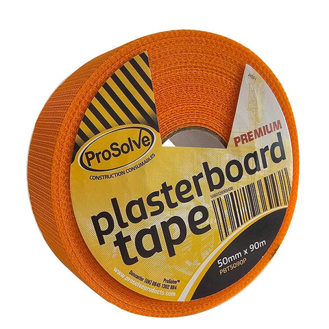 Discover Premium Plasterboard (Scrim) Tape, engineered with enhanced adhesion for superior performance. Its fine mesh design ensures more adhesive on each roll, facilitating better application without bubbles or blisters. This professional-quality tape is corrosion-resistant and excels in extreme temperatures. 