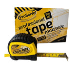 Upgrade your toolkit with this versatile tape measure set: 10 x 5m tapes in a countertop box. Easy one-hand operation, metric and imperial measurements, durable construction, positive blade lock, belt clip, and carry strap included.