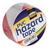 Enhance safety with our self-adhesive Hazard Tape, perfect for visual hazard warnings. This durable PVC tape offers great adhesion, abrasion resistance, and moisture resistance. Suitable for internal and external use, it ensures high visibility on various surfaces.