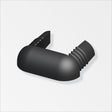 PVC Small End Cap Black