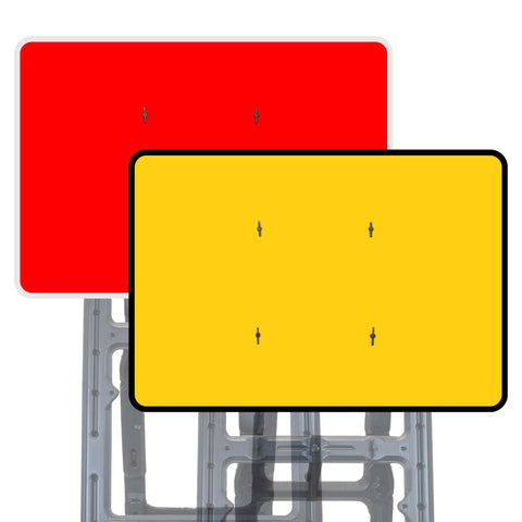 Rectangular Quick Fit Sign Faces