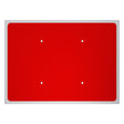 Reflective Quick Fit Sign Faces Chapter 8 Compliant The Red Book Road Sign High Visibility Traffic Safety Temporary Boards Custom Sign Frame RA1  HIP Class 2 RA2 Prismatic GRP Plastic Substrate Composite Dibond 