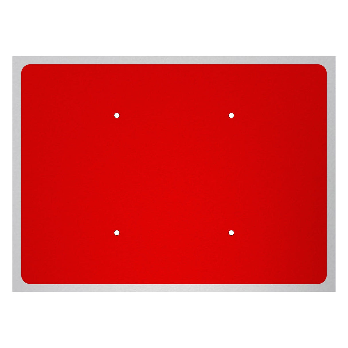 Reflective Quick Fit Sign Faces Chapter 8 Compliant The Red Book Road Sign High Visibility Traffic Safety Temporary Boards Custom Sign Frame RA1  HIP Class 2 RA2 Prismatic GRP Plastic Substrate Composite Dibond 
