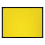 Reflective Quick Fit Sign Faces Chapter 8 Compliant The Red Book Road Sign High Visibility Traffic Safety Temporary Boards Custom Sign Frame RA1  HIP Class 2 RA2 Prismatic GRP Plastic Substrate Composite Dibond 