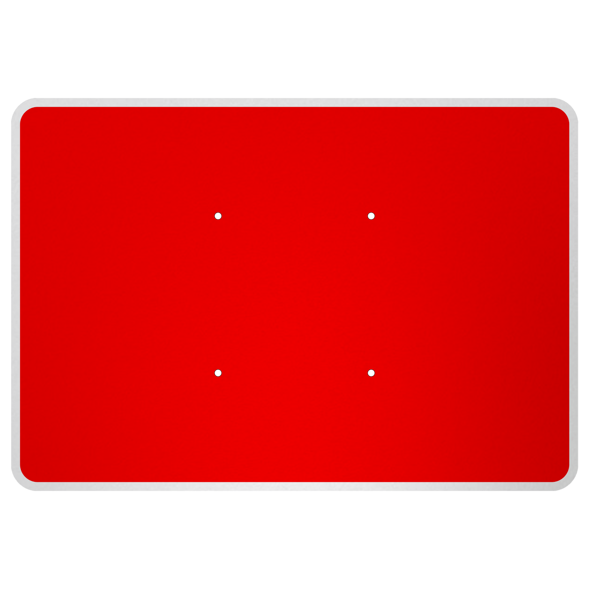 Blank 1050x750mm Quick-Fit Sign Face (Face Only)