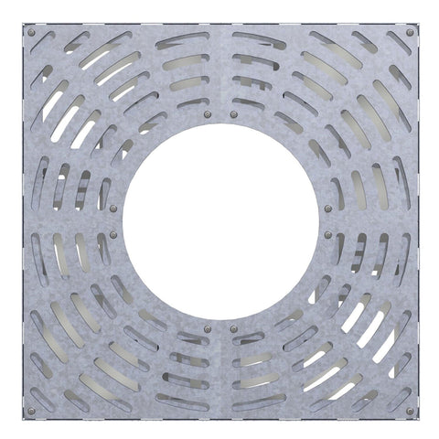 Tree Grille Galvanised Steel - Radial