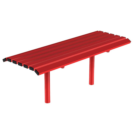 Carlton Steel Outdoor Backless Bench
