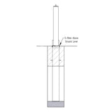 Retractable Telescopic Round Parking Post