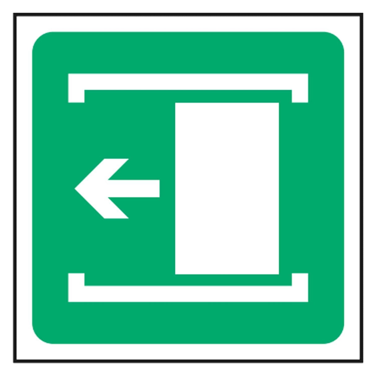 reversible-slide-door-to-open-fire-extinguisher-signage-evacuation-escape-hazard-identify-locate-instruct-alarm-prevention-assembly-regulations-compliance-gear-self-adhesive-rigid-PVC-foam-high-impact-polystyrene-photoluminescent-polycarbonate