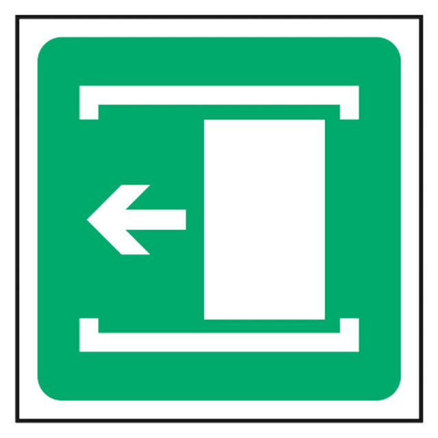 reversible-slide-door-to-open-fire-extinguisher-signage-evacuation-escape-hazard-identify-locate-instruct-alarm-prevention-assembly-regulations-compliance-gear-self-adhesive-rigid-PVC-foam-high-impact-polystyrene-photoluminescent-polycarbonate