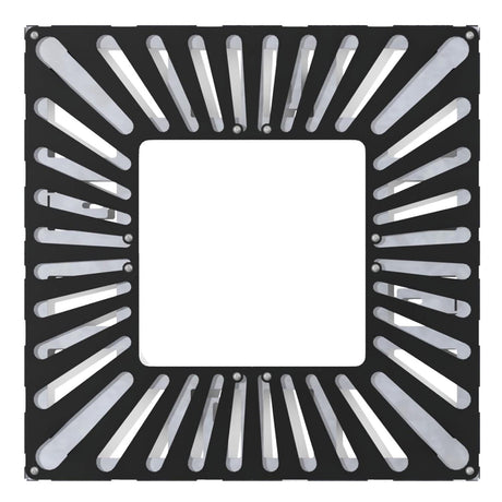  Square galvanised steel tree grille