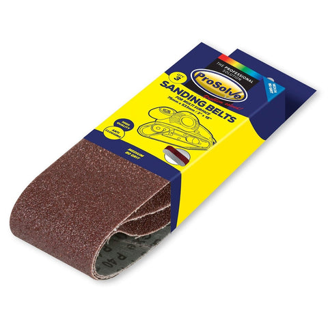 Unpunched sanding belts with premium aluminium oxide abrasive, full resin cloth belts, and anti-clogging design for longer lifespan. Ideal for fast and efficient sanding on wood, metals, fillers, primers, and paint. Includes heavy-duty blended cloth backing paper and dry lubricant treatment.