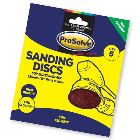 Premium 5″ and 6″ Diameter Sanding Discs: Easy Installation, Strong Grip, Pre-Punched Holes, Durable Aluminium Oxide Construction for Fast and Long-Lasting Sanding on Wood, Metals, Fillers, Primers, and Paint