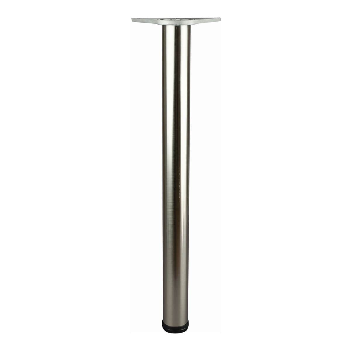 Satin Nickel Table Leg
