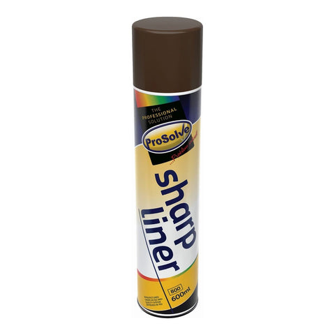 Sharp Liner Marker: Premium, Quick-Dry, Acrylic Paint, Lead and Xylene-Free. Ideal for Color Coding in Steel Industry. Brown Color. Perfect for Timber, Steel, with Diverse Color Selection.