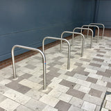 Sheffield Bike Stand for secure cycle parking, available at Street Solutions UK.