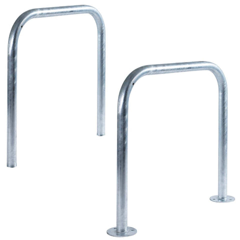 Sheffield Bike Stand, secure two bicycles, galvanised steel, durable design.