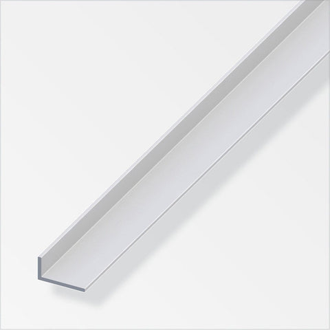 Versatile anodised aluminium L-shaped profile, ideal for corner protection and shelving support. Lightweight, rigid, and customizable. Length: 1000mm.