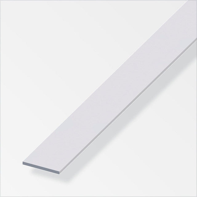 Silver Aluminium Flat Bar