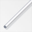 Silver Aluminium Round Bar 