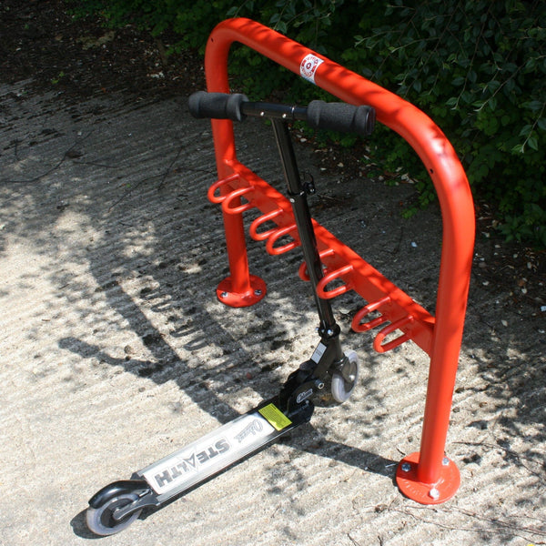 Single Sided Kids Scooter Rack – Heavy Duty Galvanised Steel | SSUK