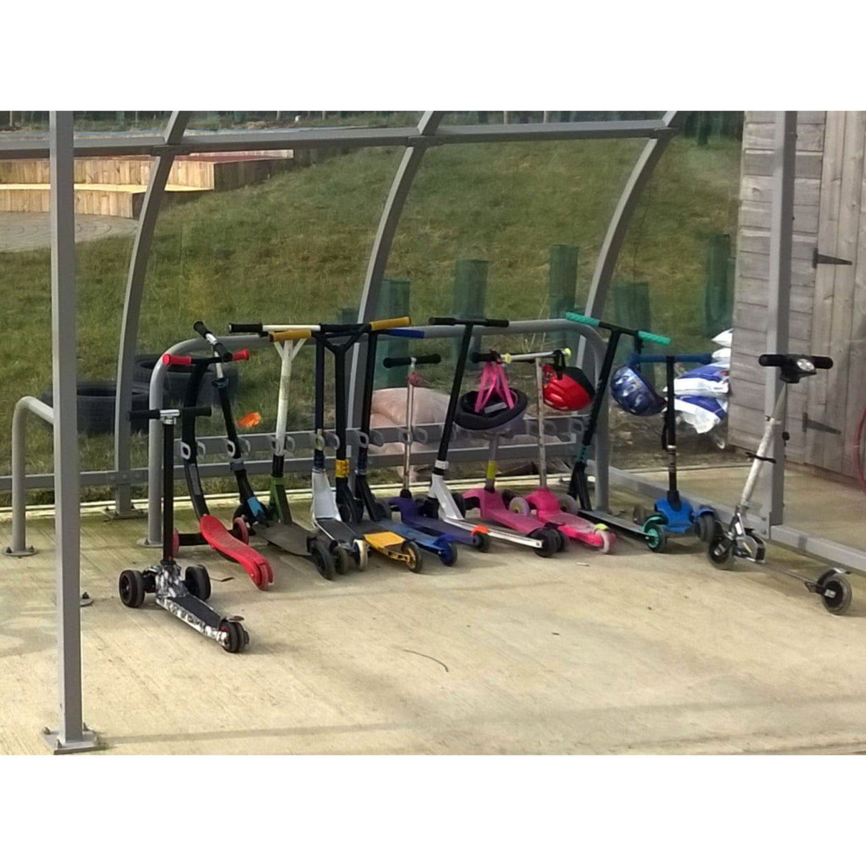 Single Sided Kids Scooter Rack