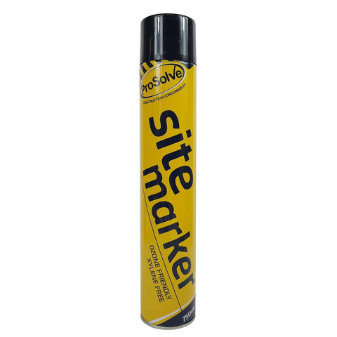 Enhance your line marking with our Black Sitemarker, a versatile aerosol paint. Its quick-drying, durable, lead and xylene-free formula makes it ideal for various surfaces like concrete, tarmac, wood, and composites. Perfect for construction sites, roads, car parks, and warehouses.