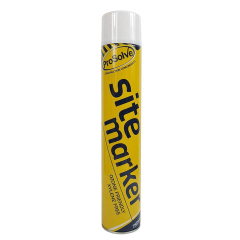 White Site Marker - Fast Drying, Lead and Xylene-Free Line Marking Paint | Versatile and Cost-Effective | Ideal for Various Surfaces | Street Solutions UK