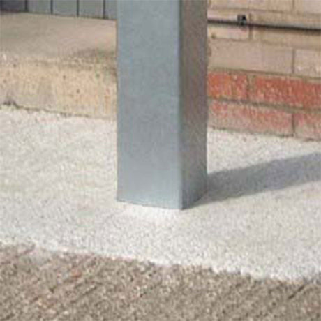 Fixed Square Galvanised Steel Bollards