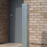 Fixed Square Galvanised Steel Bollards