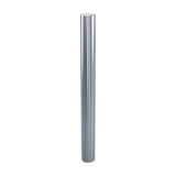 Plain Round Stainless Steel Bollard 1000mm Above Ground