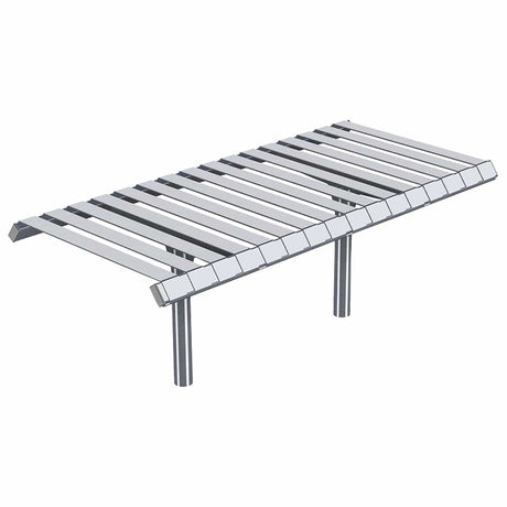 Easton Outdoor Steel Bench