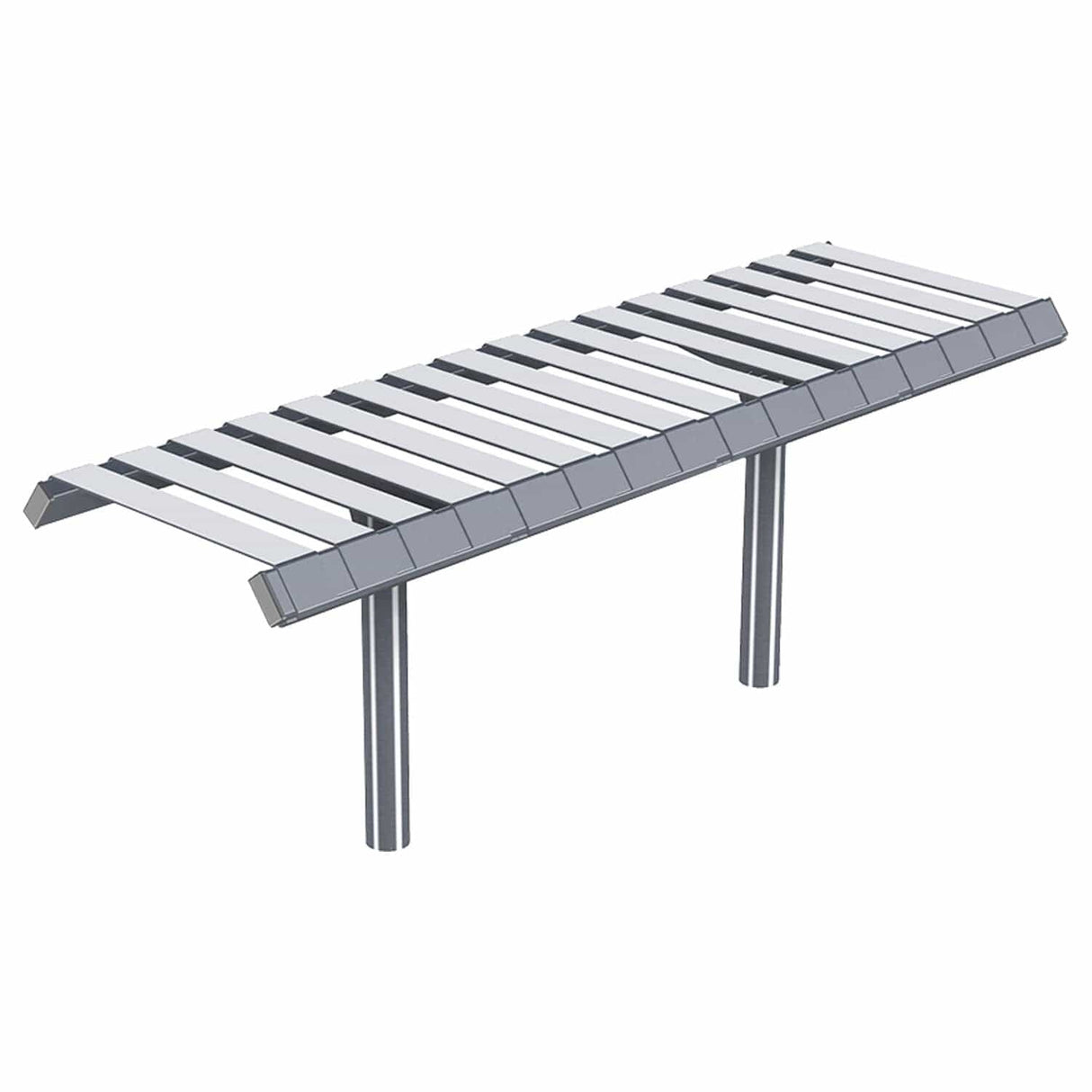 Easton Outdoor Steel Bench