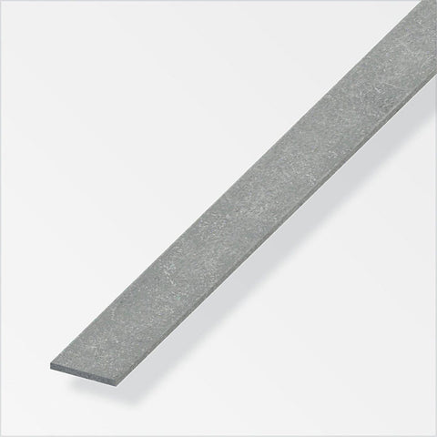 Steel flat bar profile, 2mm thick, ideal for light construction and DIY projects. Strong, durable, and easy to cut. Suitable for edge protection applications. Street Solutions UK.