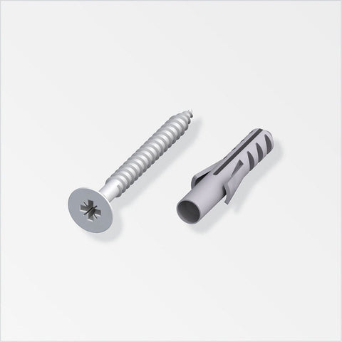 Enhance your projects with our wall fastening kit. Includes 10 galvanized screws and wall plugs. Pack of 10 with 3.5mm screws and 40mm length. Perfect for secure installations. Achieve professional results effortlessly. Ideal for various applications. Upgrade your toolkit today.