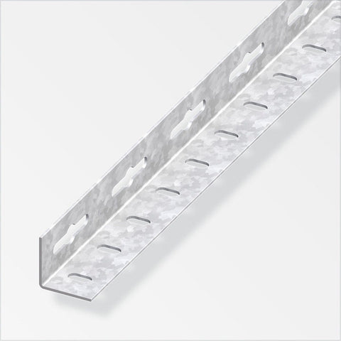 Steel galvanised angle profile, ideal for corner protection. Made from strong galvanised steel with excellent corrosion resistance. Suitable for light construction and DIY projects.