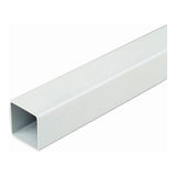 3m Epoxy Coated Steel Square Tube - 25mm x 25mm - Ideal for DIY Projects - Blue, Red, White, Grey, Chrome - Customizable Sizes and Colors