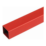 3m Epoxy Coated Steel Square Tube - 25mm x 25mm - Ideal for DIY Projects - Blue, Red, White, Grey, Chrome - Customizable Sizes and Colors