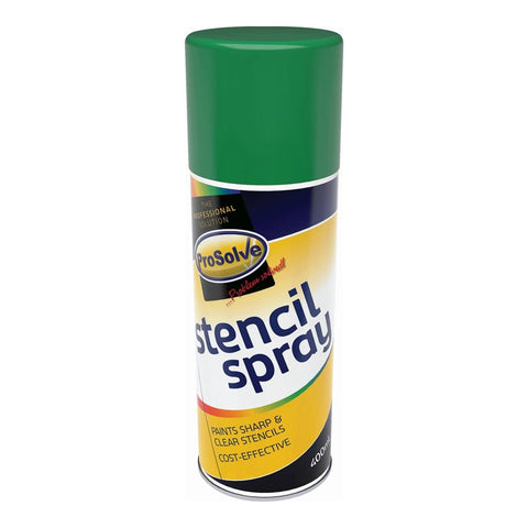 Industrial Stencil Spray: Fast-Drying Acrylic Paint Marker | Green Color | Interior & Exterior Use | Non-Toxic & Quick Drying | High Pigment Content